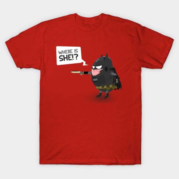 Potato Batman where is she?! Batman TShirt TeePublic